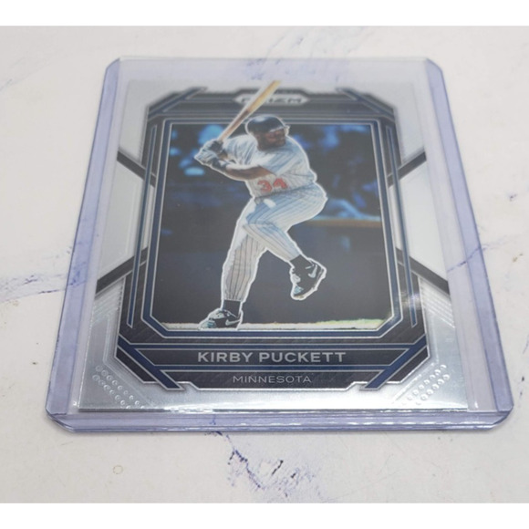 2023 Panini Prizm - Kirby Puckett #190 Minnesota Twins MLB Baseball Card - Picture 3 of 4